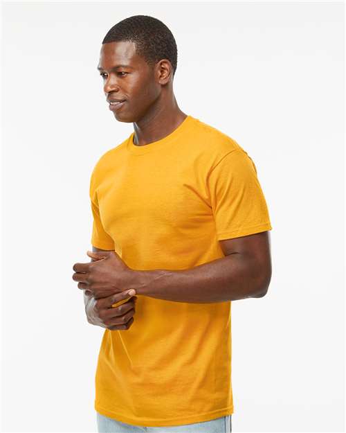 M&O Gold Soft Touch T-Shirt 4800 Gold