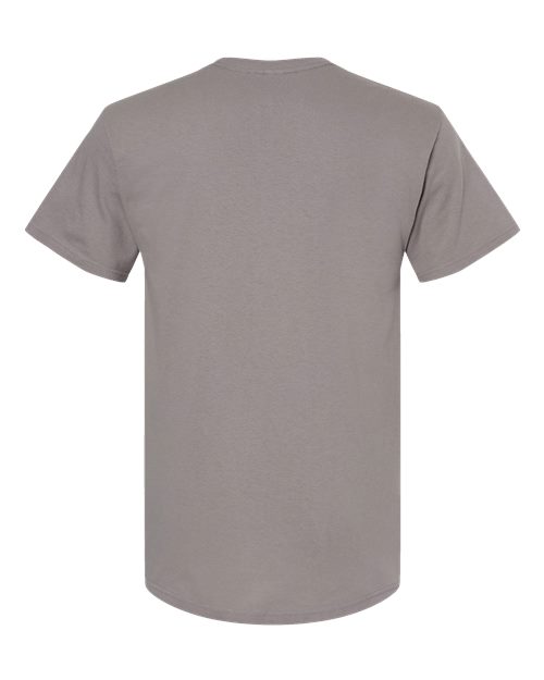 M&O Gold Soft Touch T-Shirt 4800 Gravel