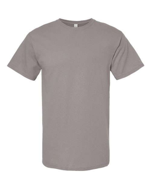 M&O Gold Soft Touch T-Shirt 4800 Gravel