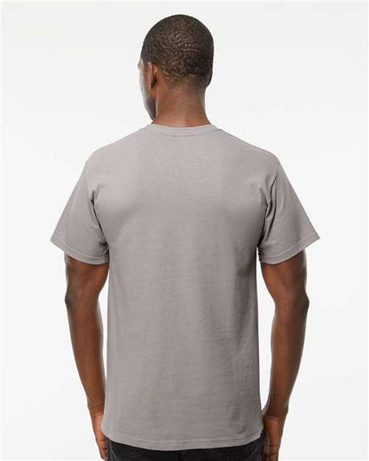 M&O Gold Soft Touch T-Shirt 4800 Gravel