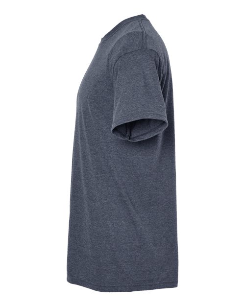 M&O Gold Soft Touch T-Shirt 4800 Heather Navy
