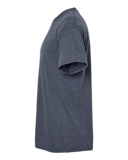 M&O Gold Soft Touch T-Shirt 4800 Heather Navy