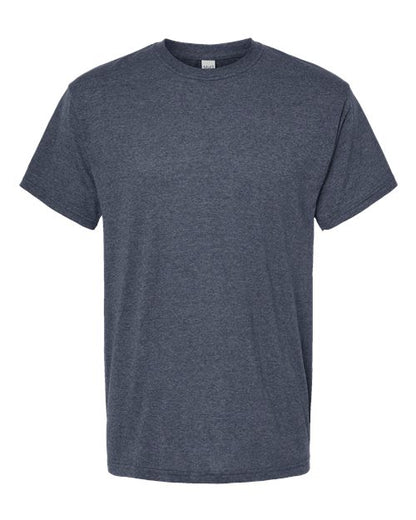M&O Gold Soft Touch T-Shirt 4800 Heather Navy