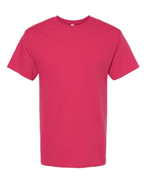 M&O Gold Soft Touch T-Shirt 4800 Heliconia