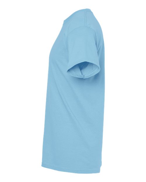 M&O Gold Soft Touch T-Shirt 4800 Light Blue