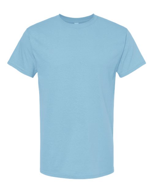 M&O Gold Soft Touch T-Shirt 4800 Light Blue