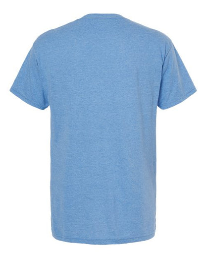 M&O Gold Soft Touch T-Shirt 4800 Light Blue Heather