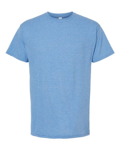 M&O Gold Soft Touch T-Shirt 4800 Light Blue Heather
