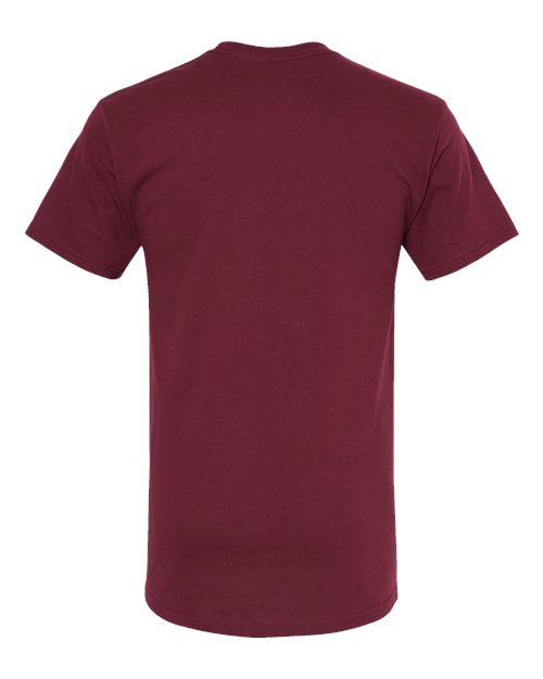 M&O Gold Soft Touch T-Shirt 4800 Maroon