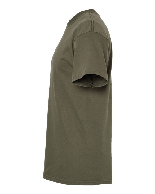 M&O Gold Soft Touch T-Shirt 4800 Military Green