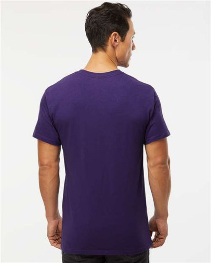 M&O Gold Soft Touch T-Shirt 4800 Purple