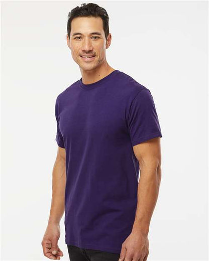 M&O Gold Soft Touch T-Shirt 4800 Purple