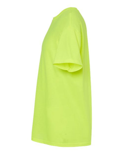 M&O Gold Soft Touch T-Shirt 4800 Safety Green