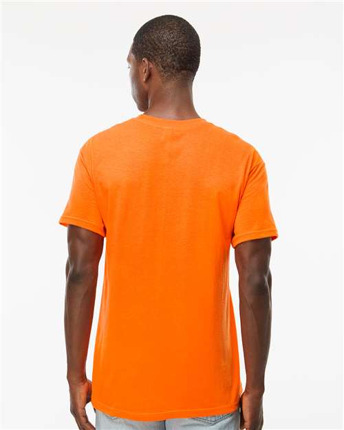 M&O Gold Soft Touch T-Shirt 4800 Safety Orange
