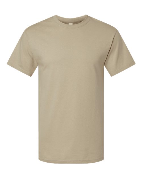 M&O Gold Soft Touch T-Shirt 4800 Sand