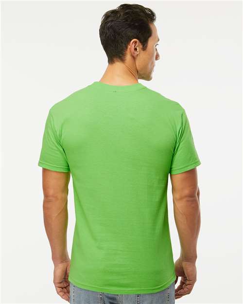 M&O Gold Soft Touch T-Shirt 4800 Vivid Lime