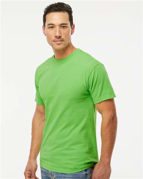 M&O Gold Soft Touch T-Shirt 4800 Vivid Lime
