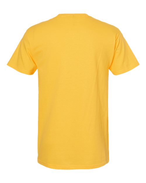 M&O Gold Soft Touch T-Shirt 4800 Yellow