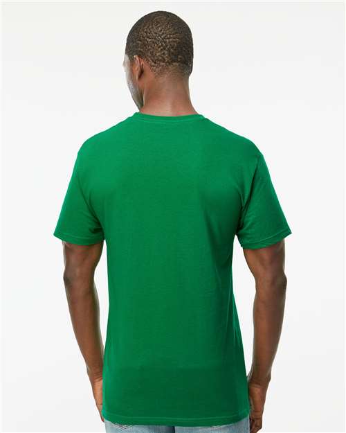 M&O Gold Soft Touch T-Shirt 4800 Fine Kelly Green