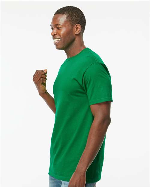 M&O Gold Soft Touch T-Shirt 4800 Fine Kelly Green