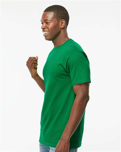 M&O Gold Soft Touch T-Shirt 4800 Fine Kelly Green