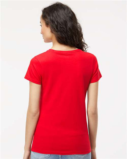 M&O Women's Gold Soft Touch T-Shirt 4810