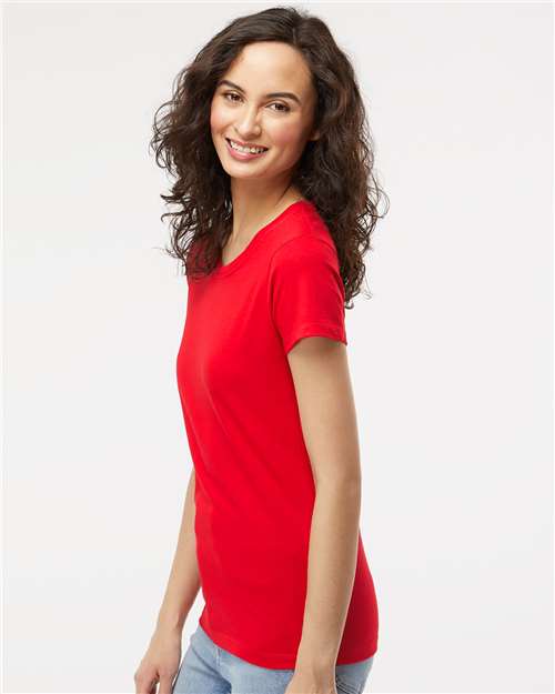 M&O Women's Gold Soft Touch T-Shirt 4810