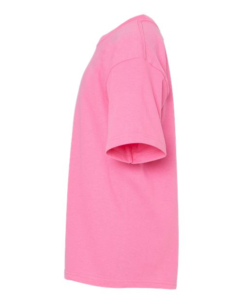 M&O Youth Gold Soft Touch T-Shirt 4850 Azalea