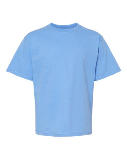 M&O Youth Gold Soft Touch T-Shirt 4850 Carolina Blue