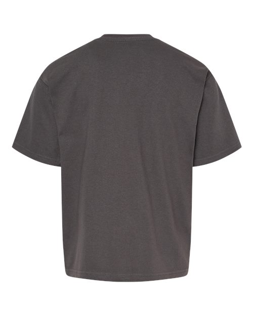 M&O Youth Gold Soft Touch T-Shirt 4850 Charcoal