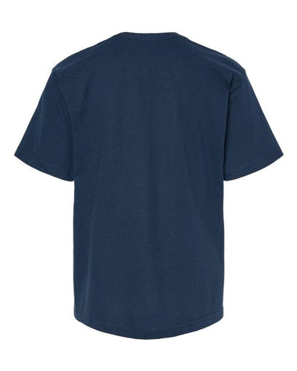 M&O Youth Gold Soft Touch T-Shirt 4850 Deep Navy