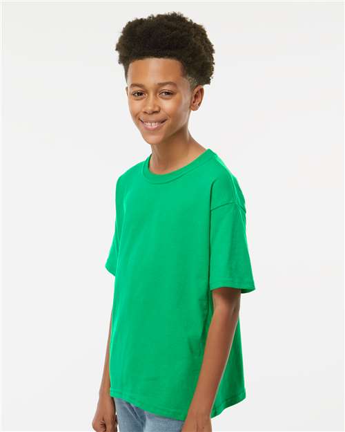 M&O Youth Gold Soft Touch T-Shirt 4850 Irish Green