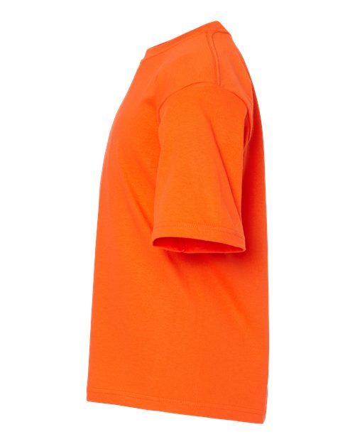 M&O Youth Gold Soft Touch T-Shirt 4850 Orange