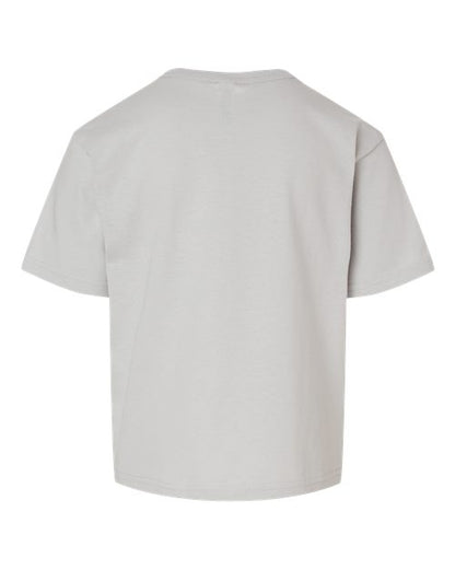 M&O Youth Gold Soft Touch T-Shirt 4850 Platinum