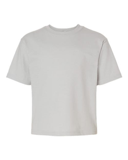 M&O Youth Gold Soft Touch T-Shirt 4850 Platinum