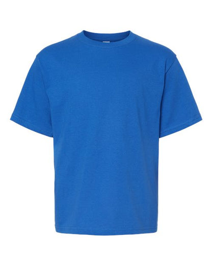 M&O Youth Gold Soft Touch T-Shirt 4850 Royal