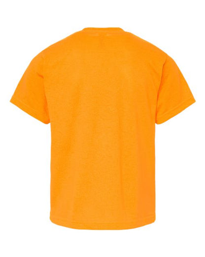M&O Youth Gold Soft Touch T-Shirt 4850 Safety Orange