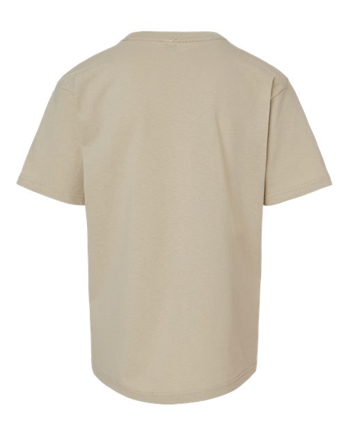 M&O Youth Gold Soft Touch T-Shirt 4850 Sand