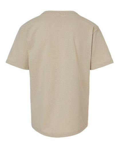 M&O Youth Gold Soft Touch T-Shirt 4850 Sand