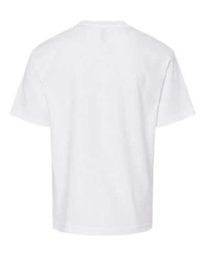 M&O Youth Gold Soft Touch T-Shirt 4850 White