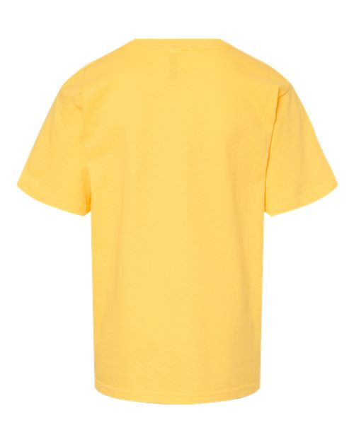 M&O Youth Gold Soft Touch T-Shirt 4850 Yellow