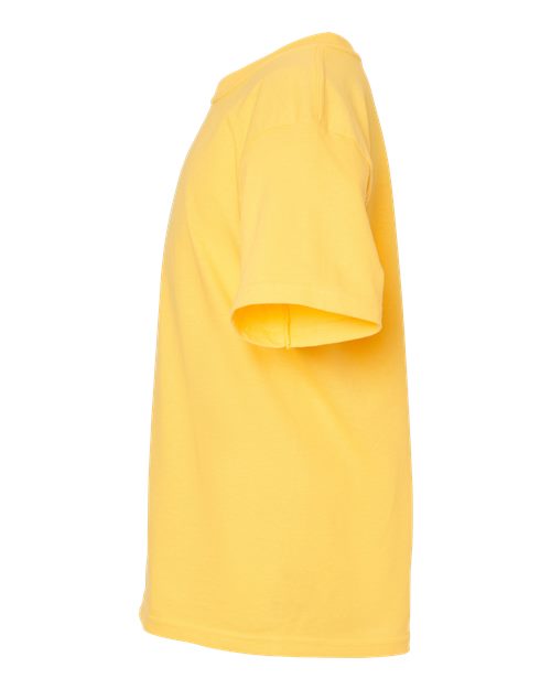 M&O Youth Gold Soft Touch T-Shirt 4850 Yellow