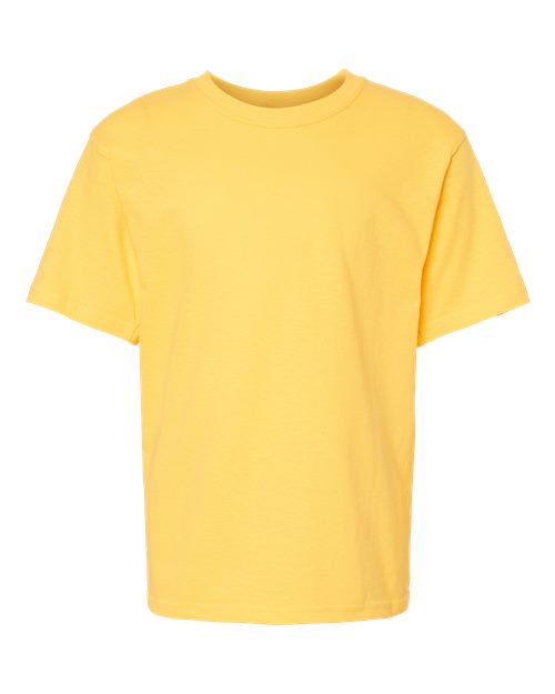 M&O Youth Gold Soft Touch T-Shirt 4850 Yellow