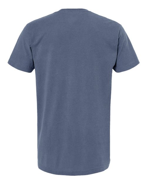 M&O Vintage Garment-Dyed T-Shirt 6500M Blue Jean