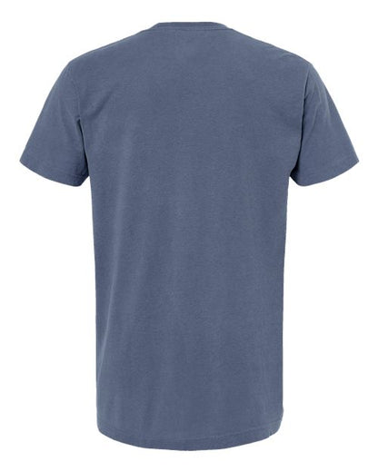 M&O Vintage Garment-Dyed T-Shirt 6500M Blue Jean