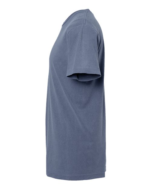 M&O Vintage Garment-Dyed T-Shirt 6500M Blue Jean