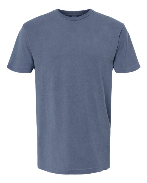 M&O Vintage Garment-Dyed T-Shirt 6500M Blue Jean