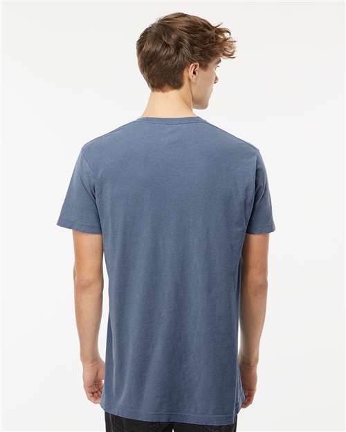 M&O Vintage Garment-Dyed T-Shirt 6500M Blue Jean
