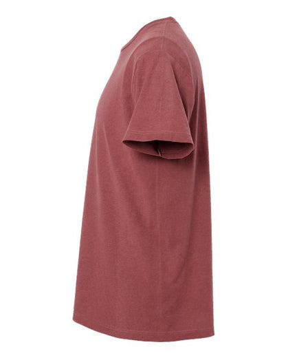 M&O Vintage Garment-Dyed T-Shirt 6500M Brick
