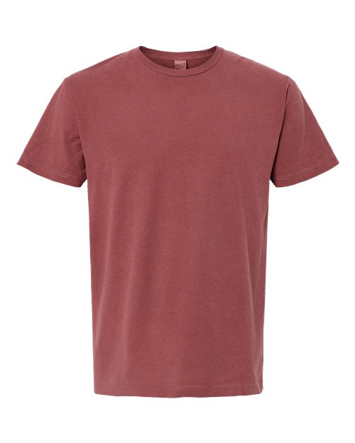 M&O Vintage Garment-Dyed T-Shirt 6500M Brick